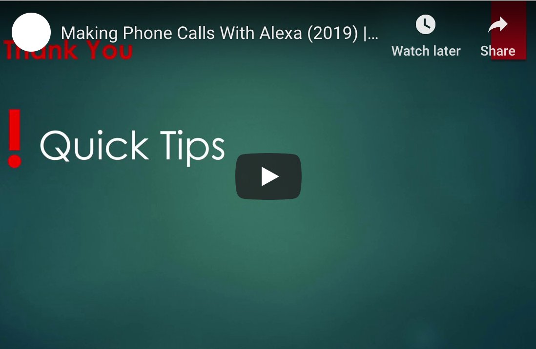 How to Make Calls with Amazon Alexa