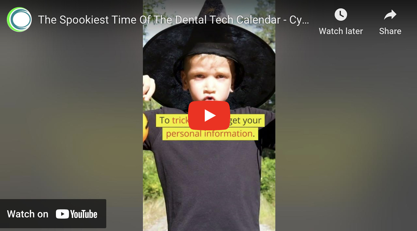 The Spookiest Time of Year in the Dental Tech Calendar