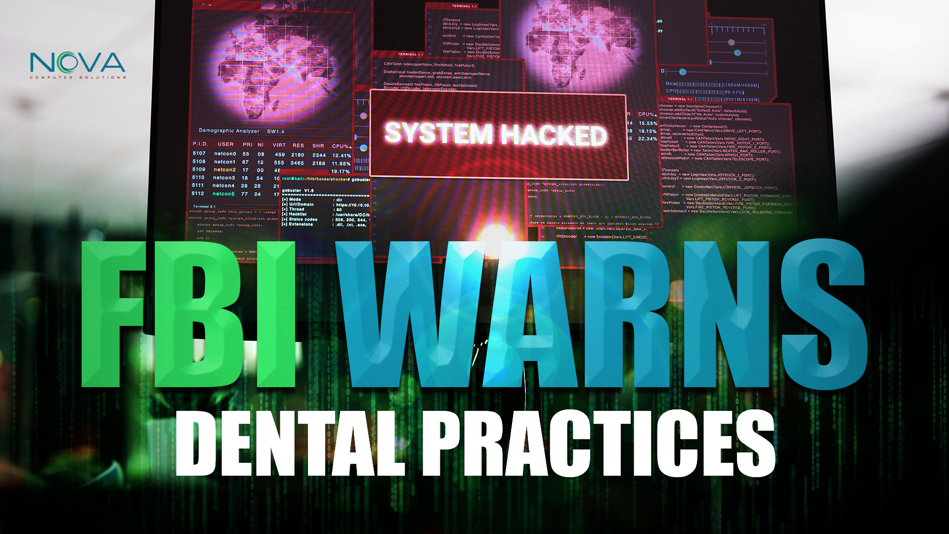 FBI Warns Of Credible Cybersecurity Threat To Oral Surgeons & ALL Dental Professionals
